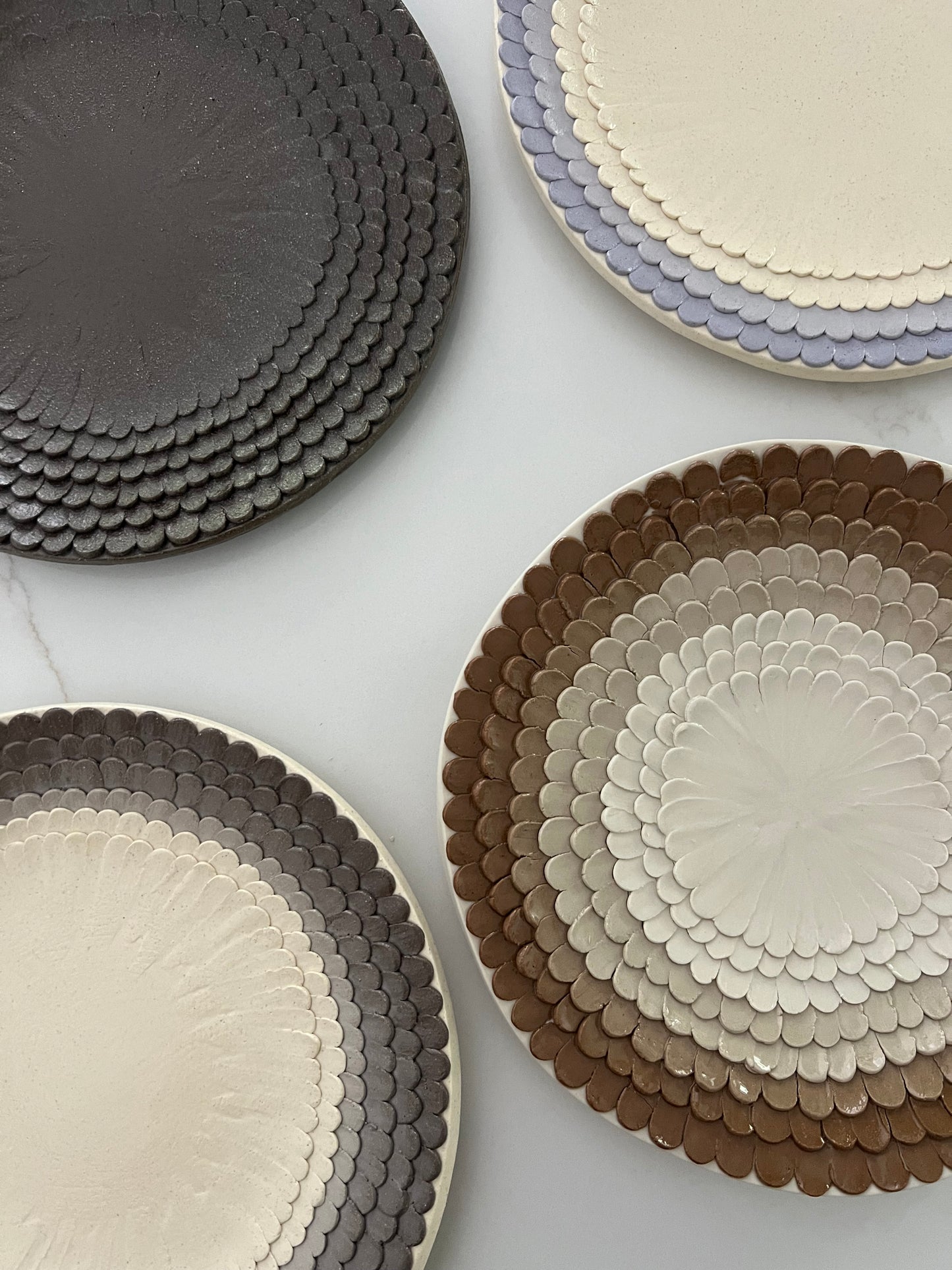 Lavender Ceramic Plate